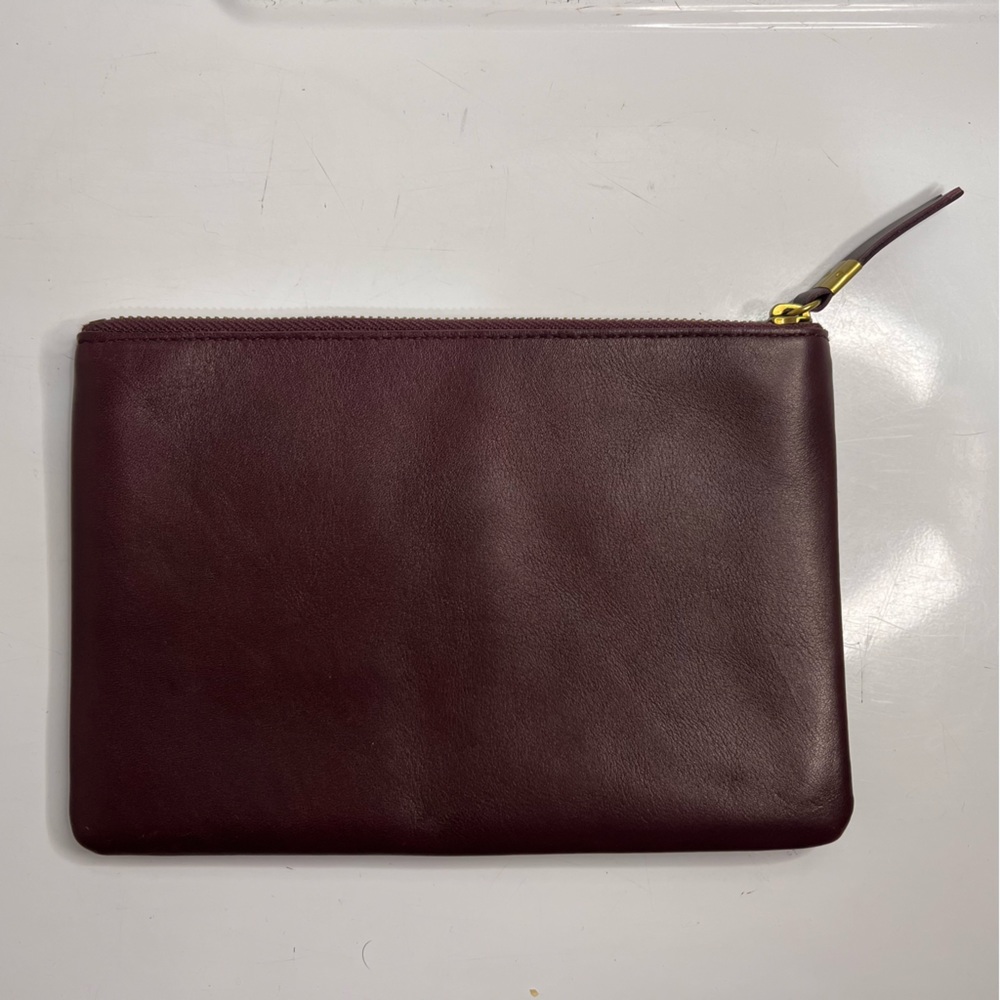 Madewell Leather Pouch Clutch